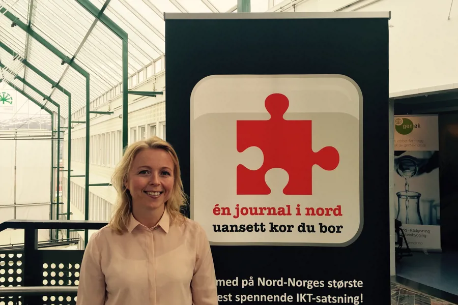 Hanne-Therese Ridderseth&#58; nyansatt leder ved Helse Nords Forvaltningssenter EPJ