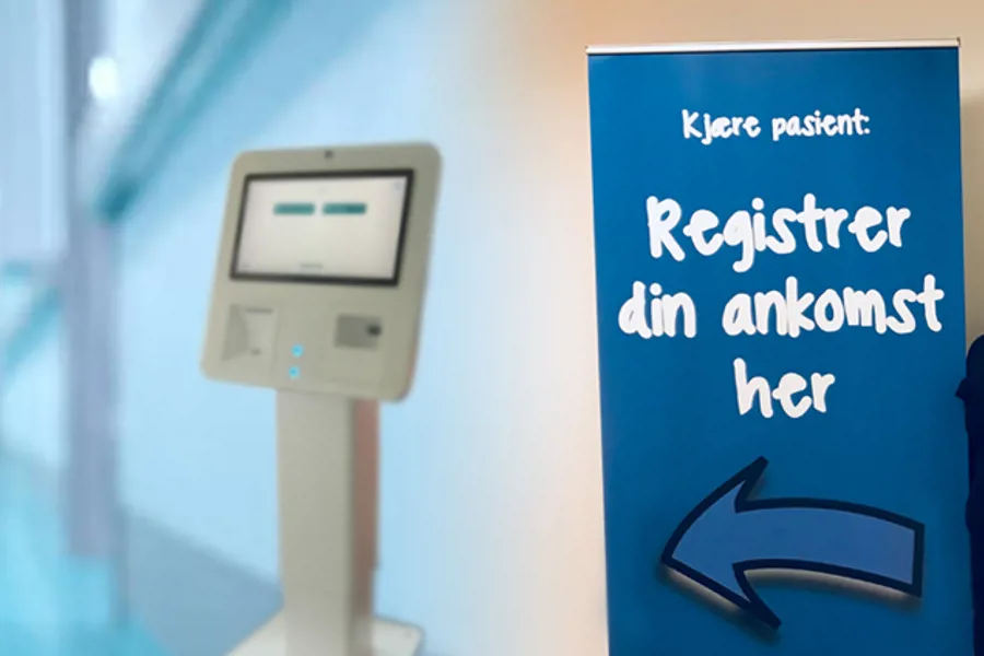 Nå kan du sjekke inn selv ved Finnmarkssykehuset
